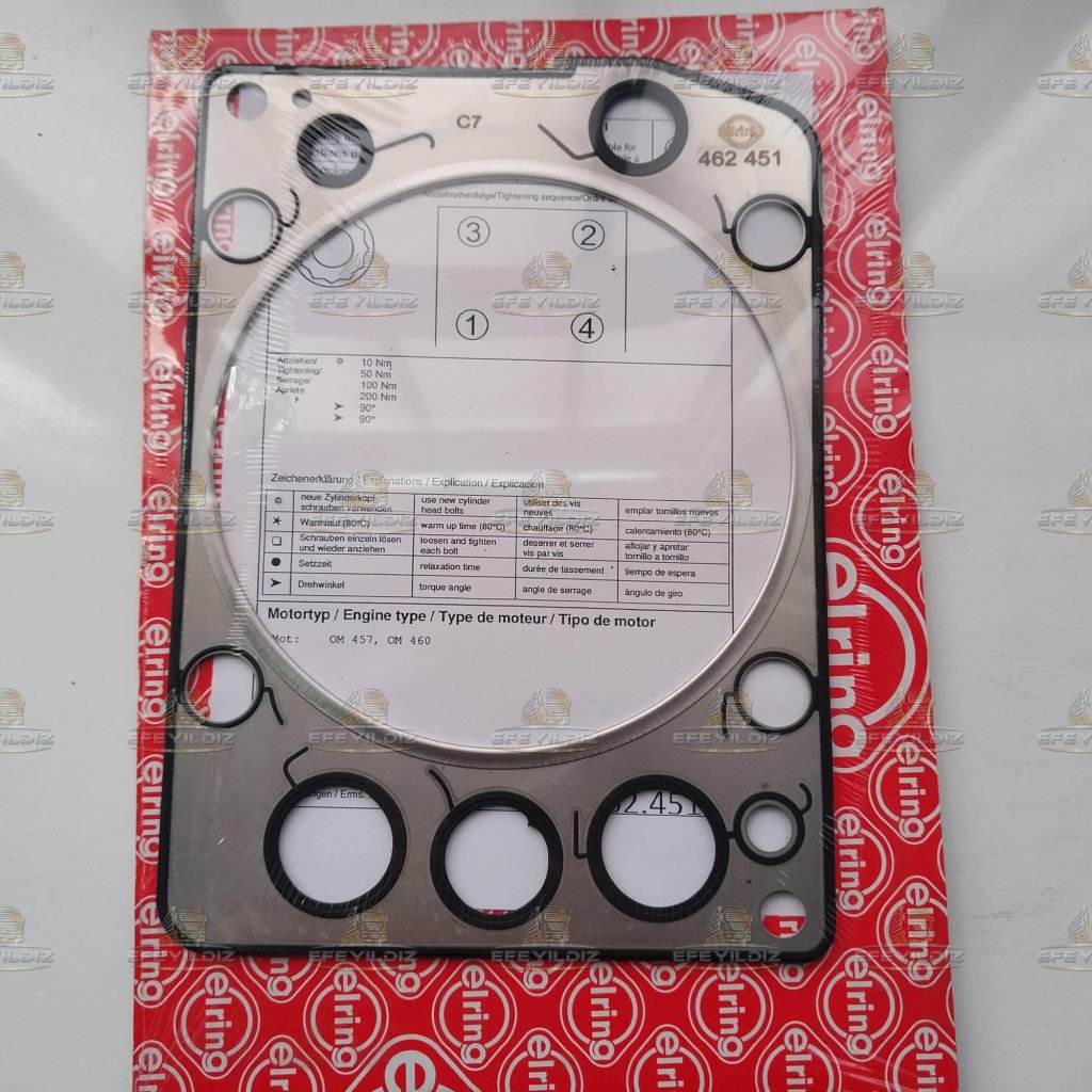 SİLİNDİR KAPAK CONTASI AXOR 1840 OM457 E.M.
