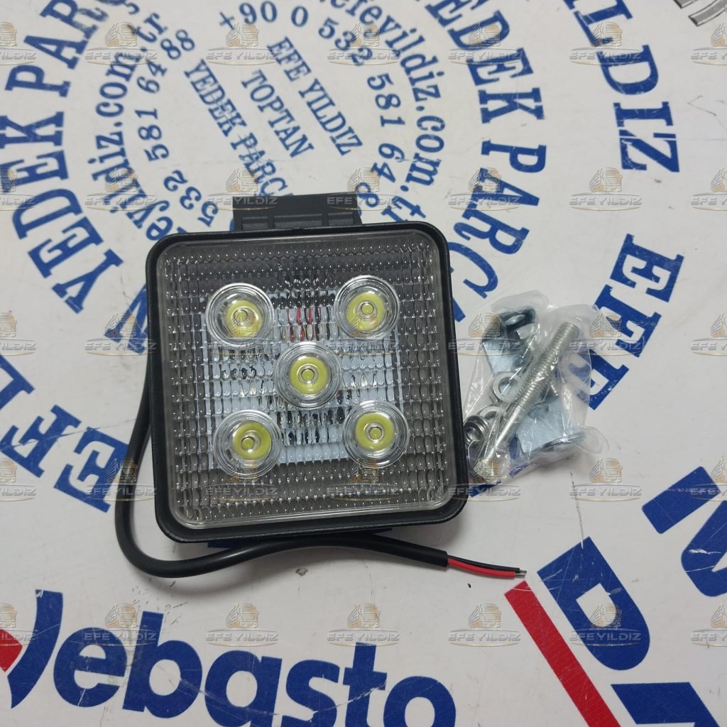 5 LEDLİ LAMBA 12-24 VOLT