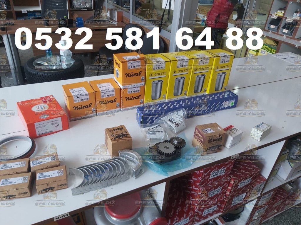 CASE 580 SUPER LE MOTOR MALZEMESİ KOMPLE SET (BOKO LODER) CUMMINS MOTOR