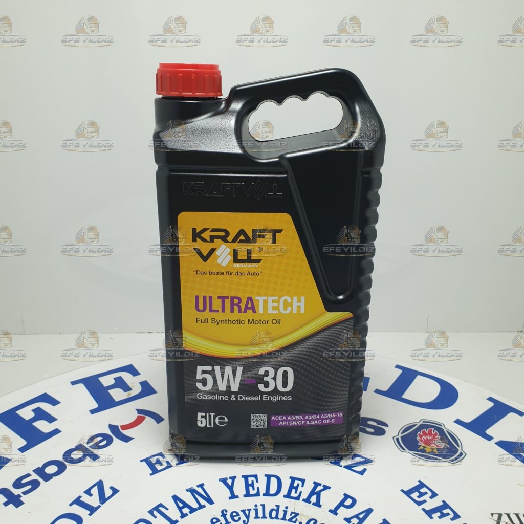 MOTOR YAĞI 5W30 TAM SENTETİK (5 LİTREDİR)