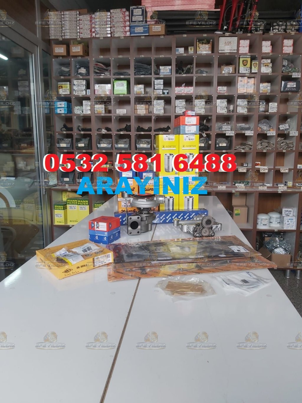 CAT 432D MOTOR MALZEMESİ KOMPLE SET (BeKO LODER) RG MOTOR
