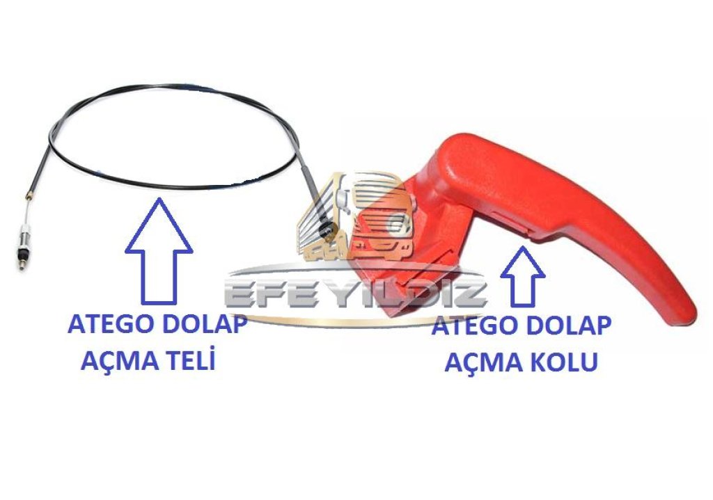 KABİN KİLİDİ AÇMA ATEGO TELİ VE KOLU FULL SET